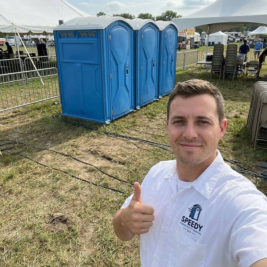 Speedy Porta Potty Rental LLC team serving San Antonio